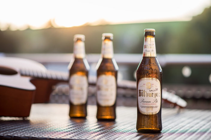 Werbefotografie Kennerflasche Pils von Michael Barg für Kunde Bitburger Braugruppe